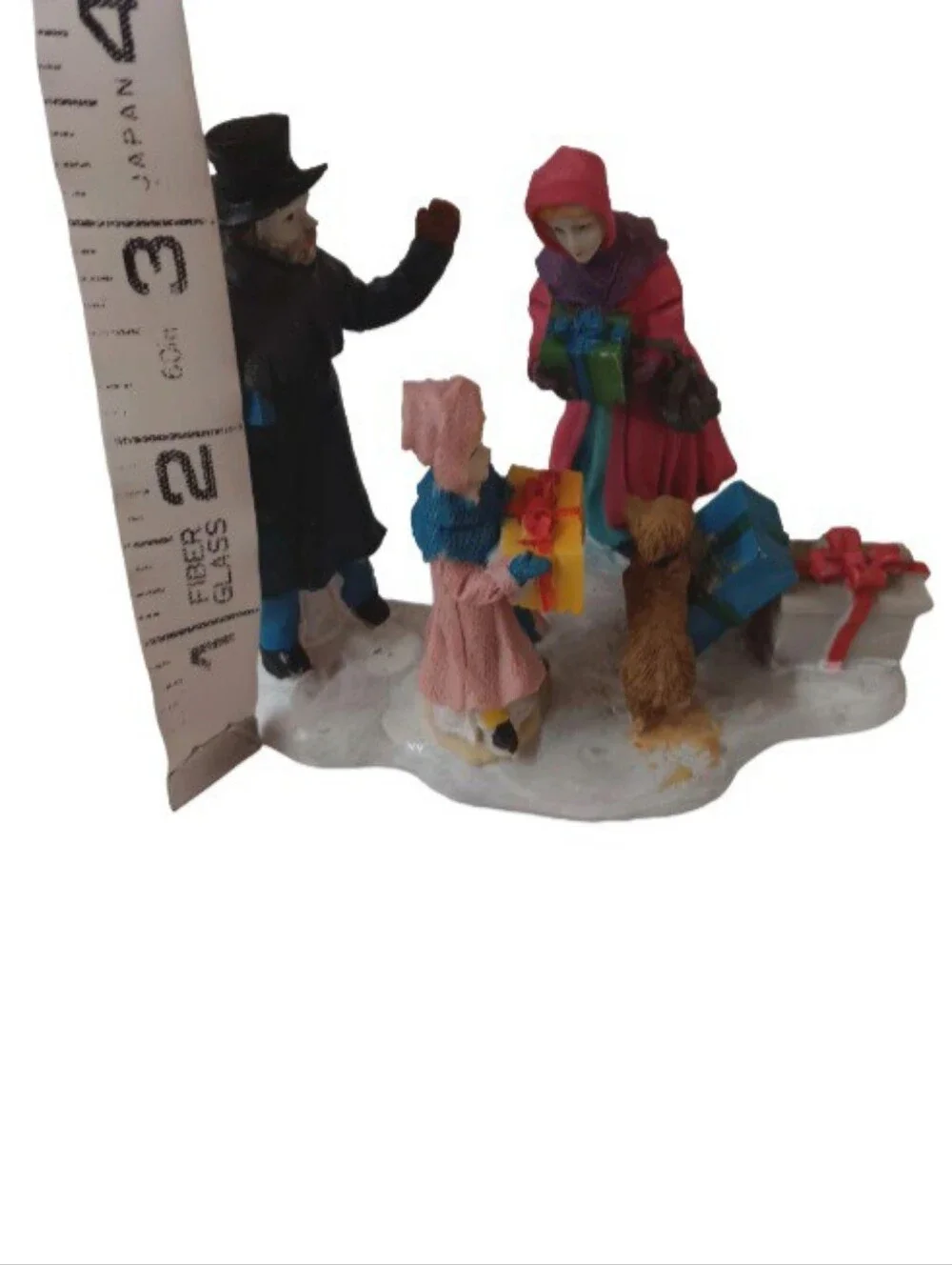 Vintage Trim A Home Family Christmas Village Figurine | Gifts | Dog